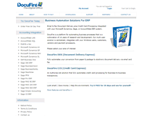 Tablet Screenshot of docufire.com
